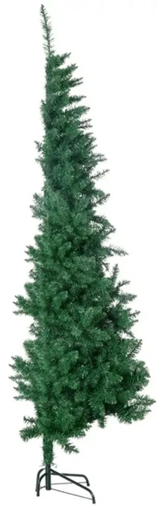 Umelý vianočný polovičný stromček, 210 cm 500 vetiev