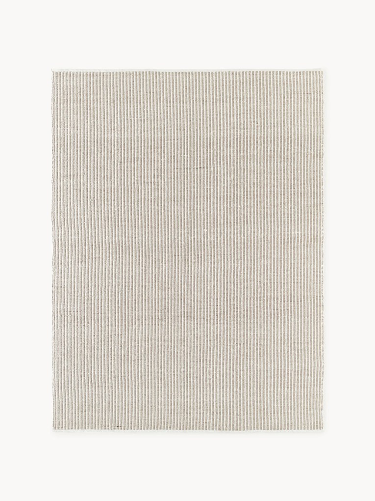 Ručne tkaný pruhovaný koberec do interiéru/exteriéru Turner