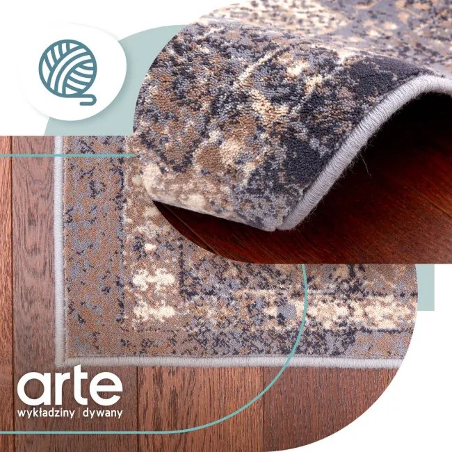 Koberec Dywilan Moon Super Malm strieborný