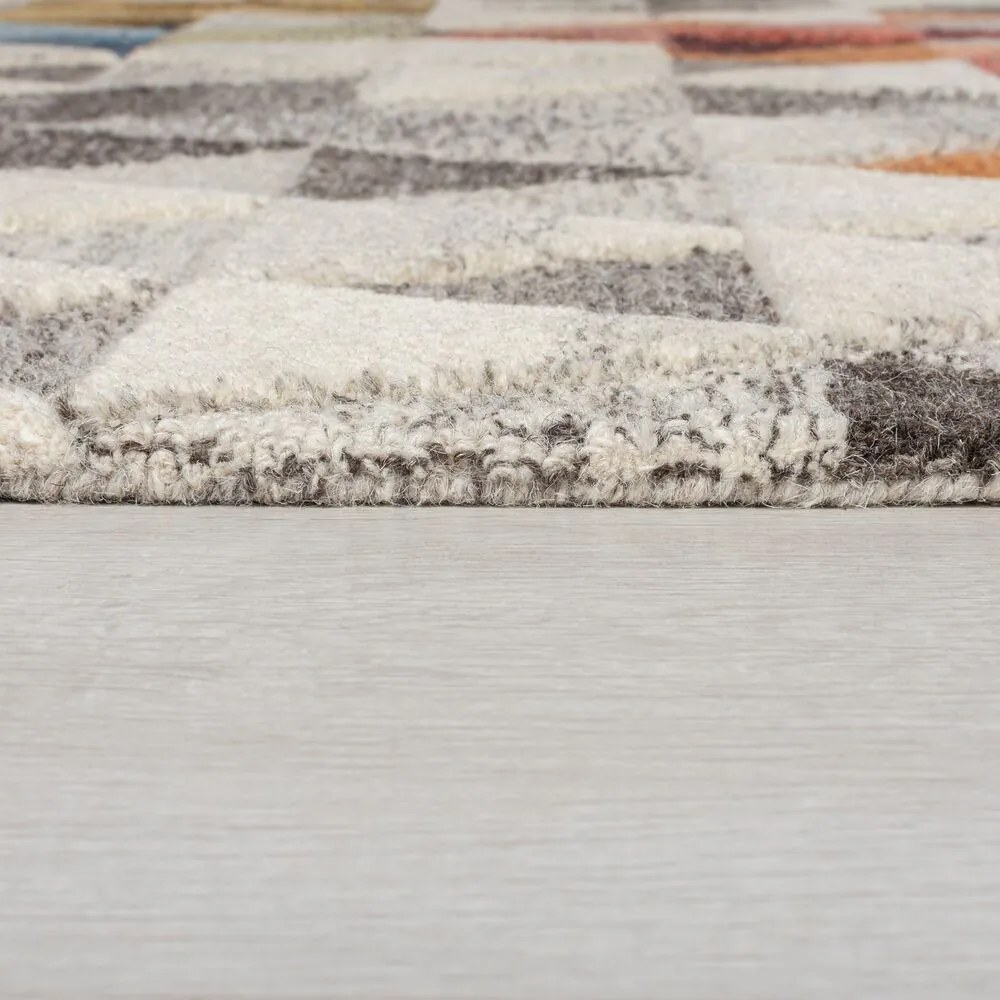 Flair Rugs, Kusový koberec Moda Amari Natural/Multi, 120x170, viacfarebná, chodba / predsieň