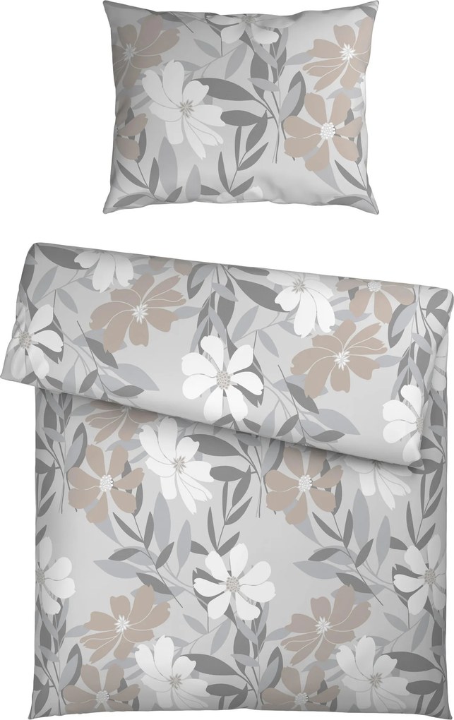XXXLutz POSTEĽNÁ BIELIZEŇ, mikrovlákno, sivá, 140/200 cm Boxxx - Obliečky & plachty - 005397069601