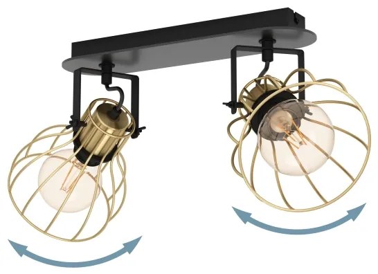 Eglo 900383 - Bodové svietidlo SAMBATELLO 2xE27/40W/230V