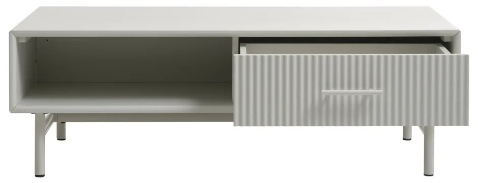 Svetlosivý konferenčný stolík 60x120 cm Palma – Unique Furniture