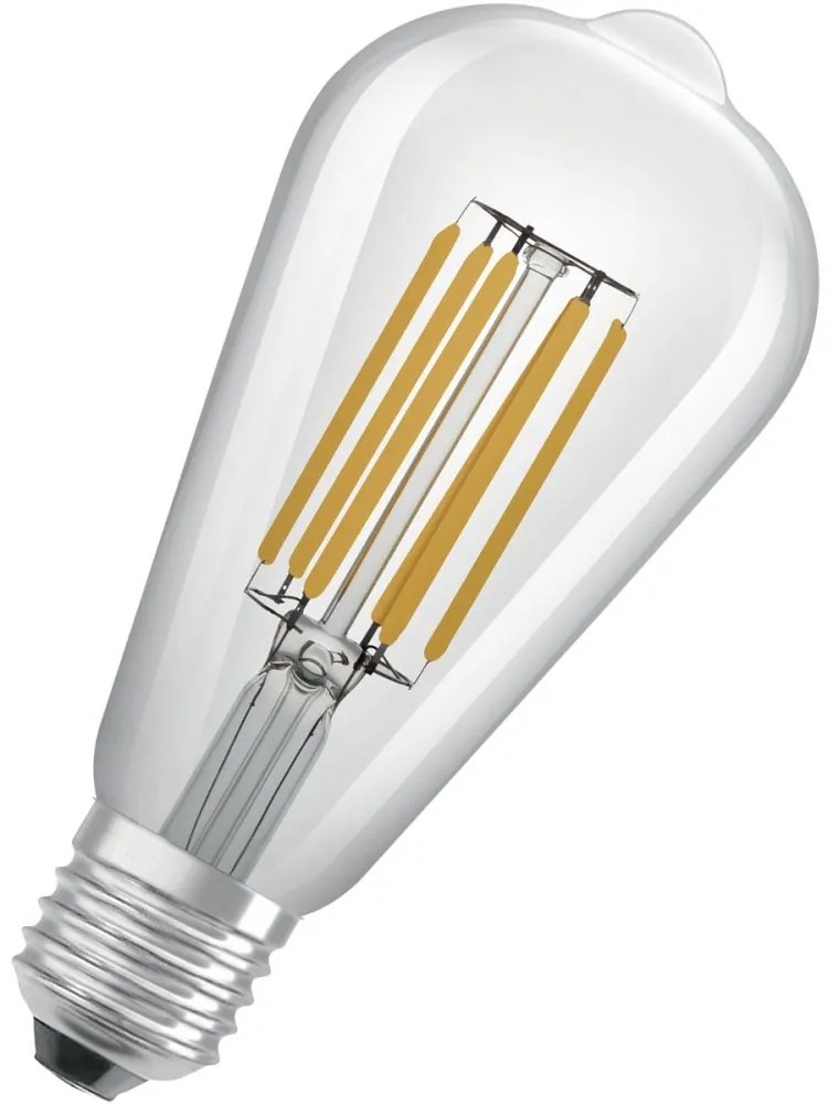 LED žiarovka E27 ST64 CL 4W = 60W 840lm 3000K Warm 360° Filament OSRAM ULTRA EFFICIENT