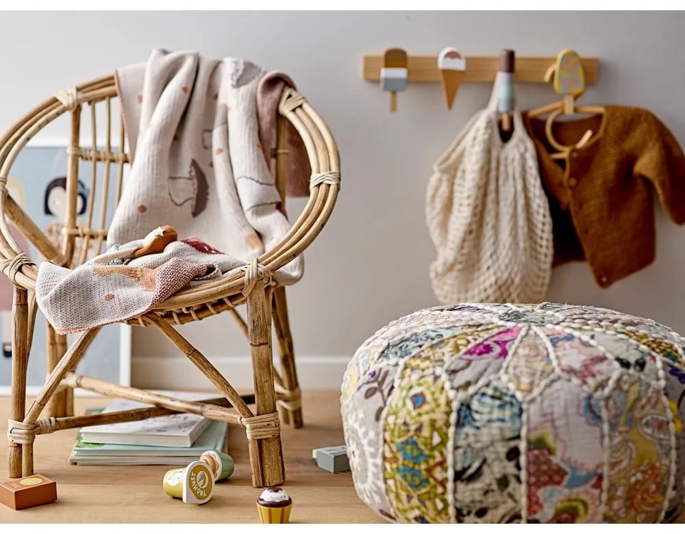 Detský ratanový vešiak Aranya – Bloomingville Mini