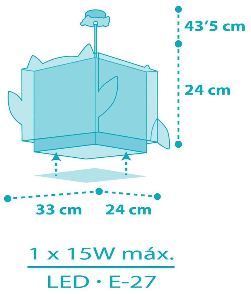 Dalber Little Owl závesné svietidlo s motívom sovy
