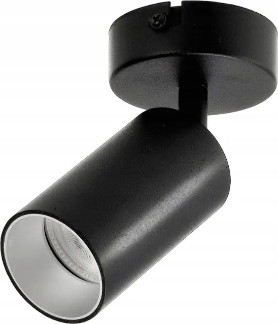 BERGE LED stropné svietidlo VIKI SILVER - 1xGU10 - čierne