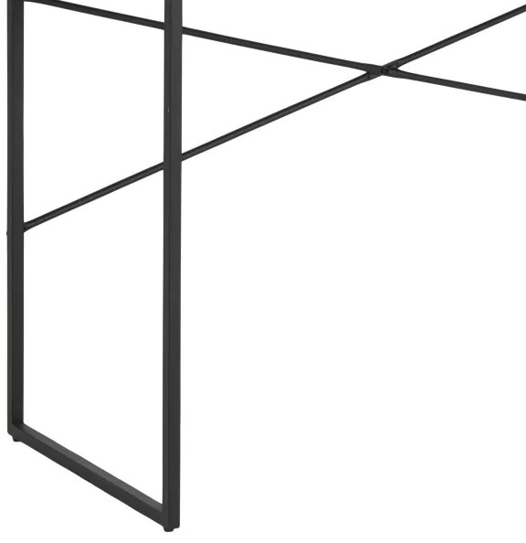 Písací stôl SARON dub/čierna