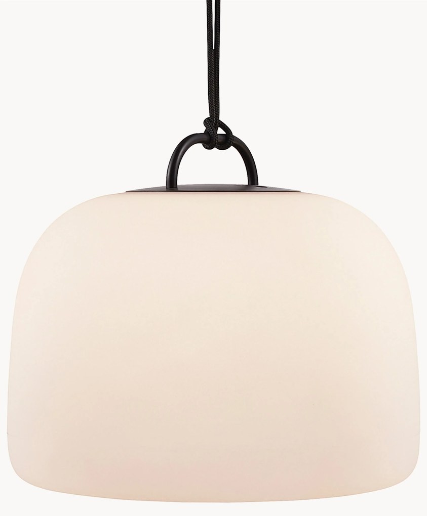 Prenosné stmievateľné závesné LED svietidlo do exteriéru Kettle