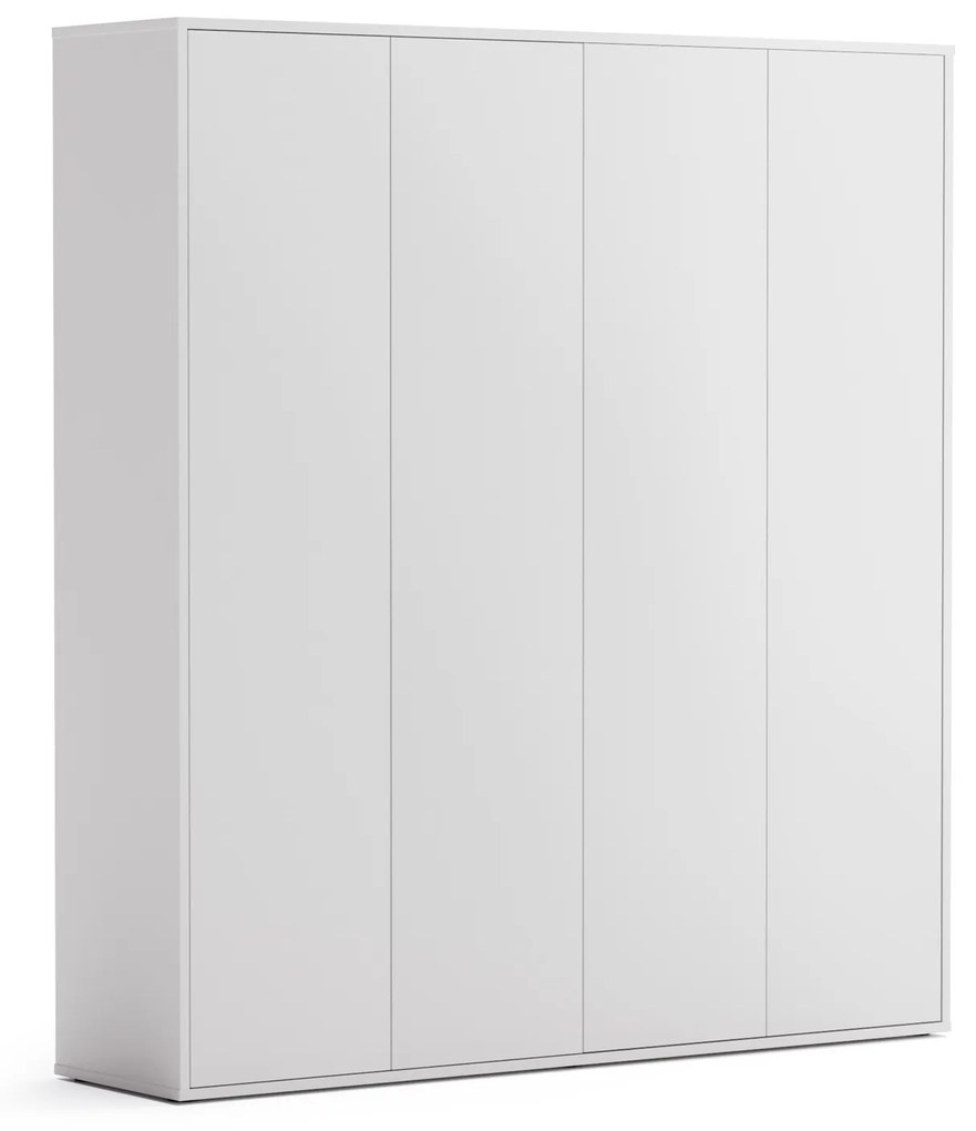 Skriňa vysoká s dverami BLOCK White