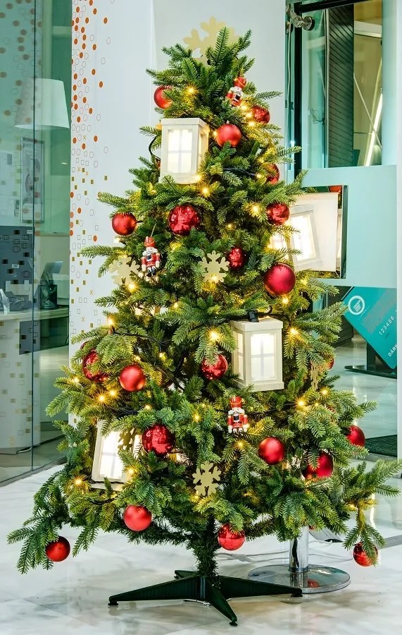 DECOLED 2D Kovová vločka zlatá pr. 10 cm