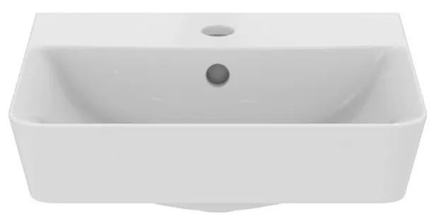 Ideal Standard Connect Air - Umývadlo 400x350 mm, s prepadom, biela E030701