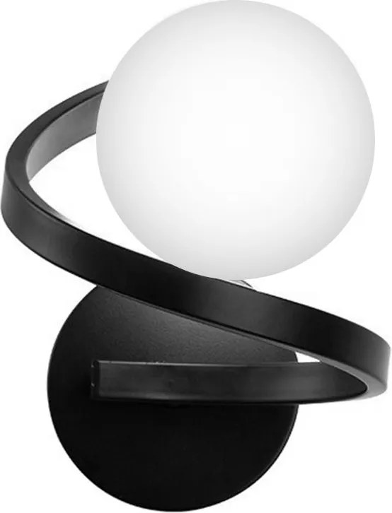 Toolight Toolight, nástenné svietidlo 1xG9 APP1209-1W, čierna, OSW-14029