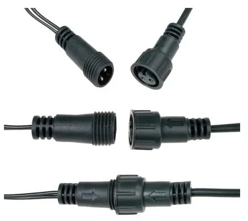 SPRINGOS LED svetelná reťaz - 27,5m, 500LED, 8 funkcií, IP44, teplá biela
