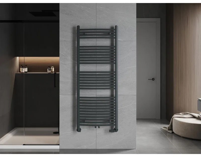 Mexen Ares, vykurovacie teleso 1500x600 mm, 733 W, antracitová, W102-1500-600-00-66