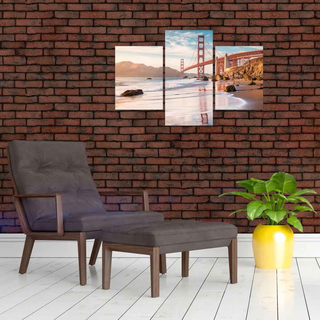 Obraz - Golden Gate Bridge (90x60 cm)