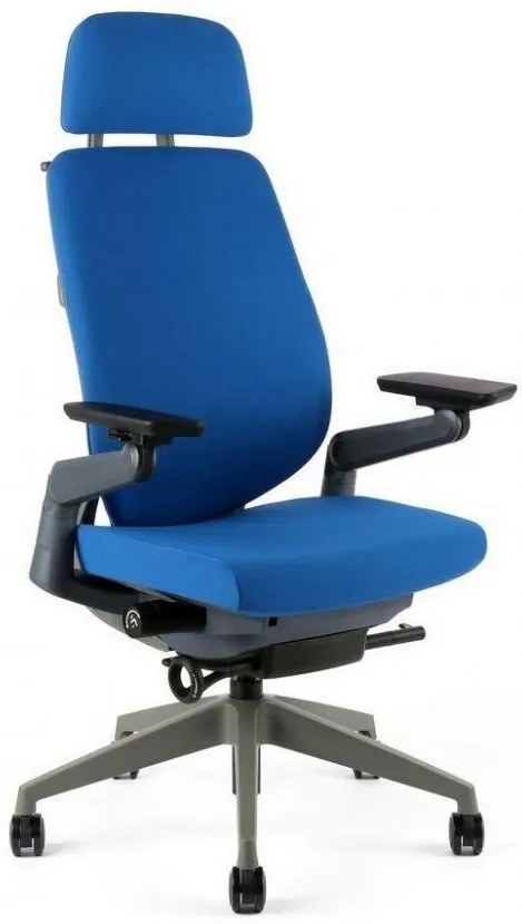 OFFICE PRO Manažérska kancelárska stolička KARME modrá
