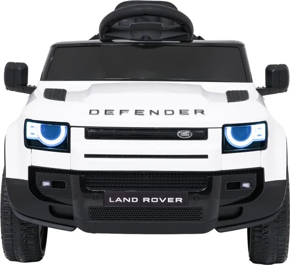 Elektrické autíčko Land Rover Defender biele