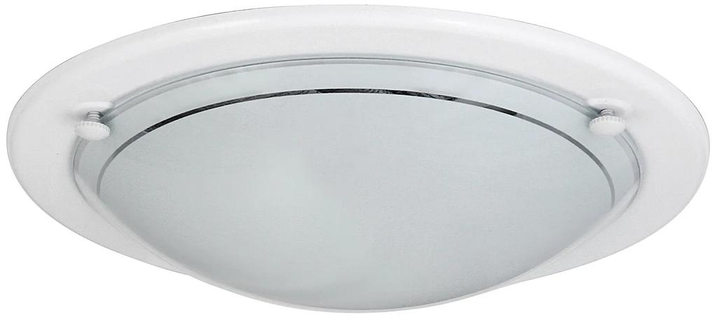 RABALUX Stropné / nástenné svietidlo UFO, 1xE27, 60W, 28,5cm, guľaté, biele