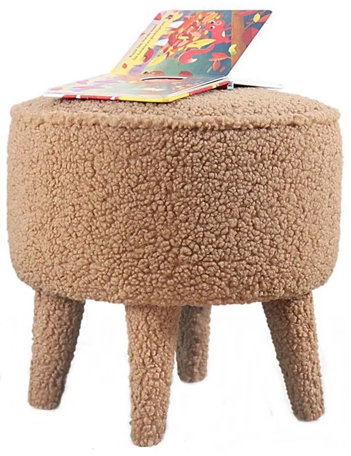 Taburet PIXI pr. 38 cm hnedý