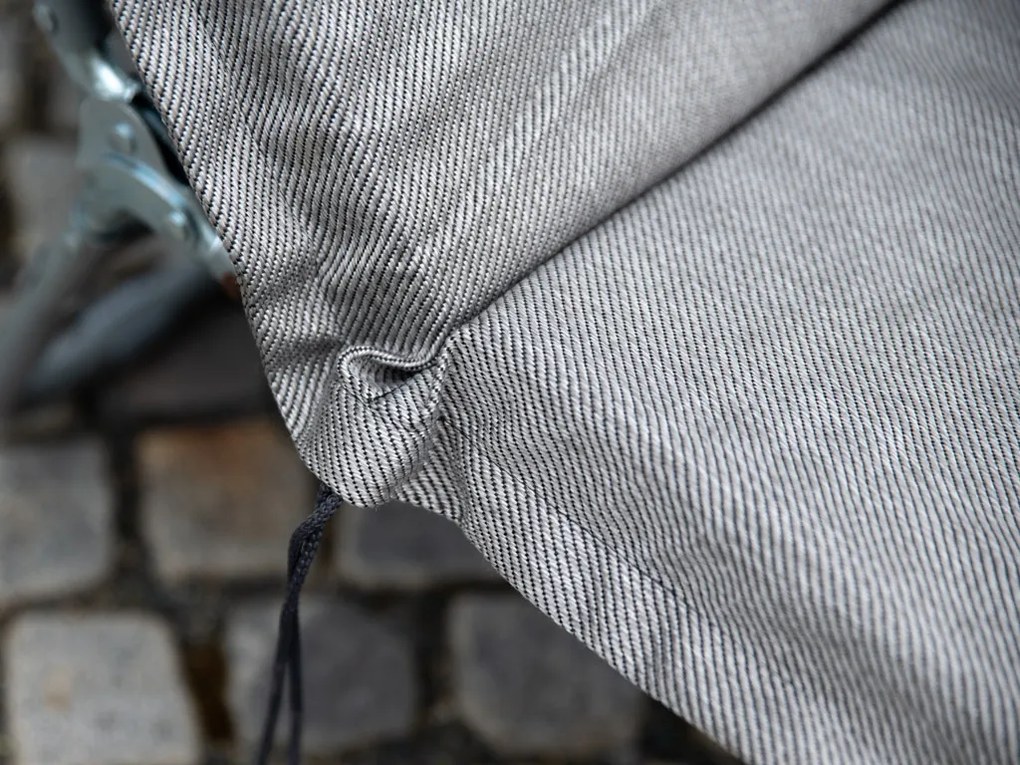 Polstrovanie / podsedák na ležadlo SHINE sivé