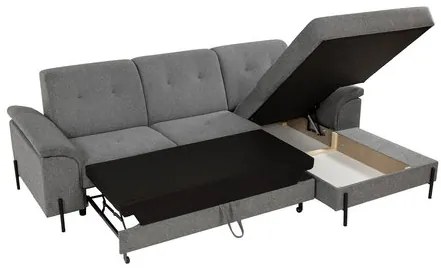 Rohová sedacia súprava Hotir, Dostupné poťahy: Uttario Velvet 2980, Strana: pravá