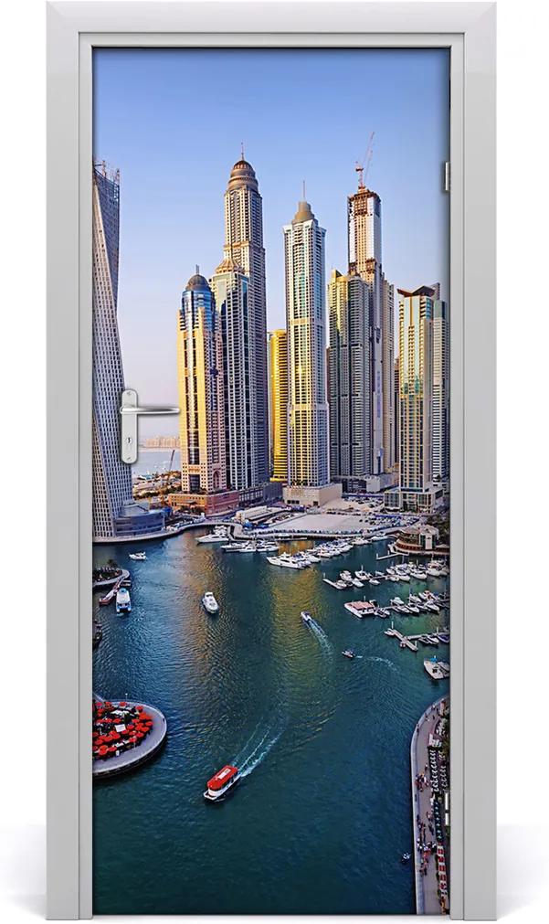 Fototapeta samolepící na dveře Dubaj záliv