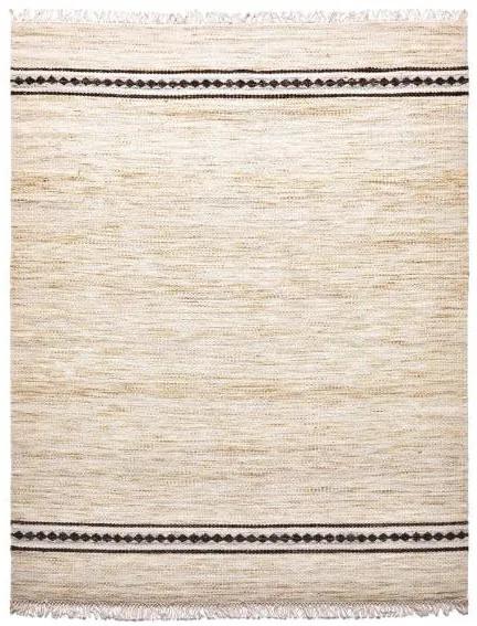 Diamond Carpets koberce Ručne viazaný kusový koberec Biscuit DESP HL63 Ivory White - 120x170 cm