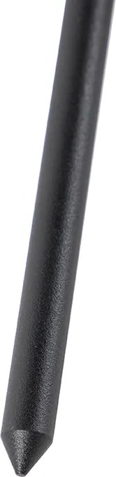 Inteligentný moderný reflektor čierny IP44 vrátane WiFi GU10 - Solo