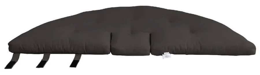 Rozkladacie detské kresielko tmavosivej farby Karup Design Mini Nido Dark Grey