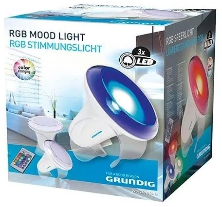 Grundig - LED RGB Stmievateľná stolná lampa LED/1W/230V + diaľkové ovládanie