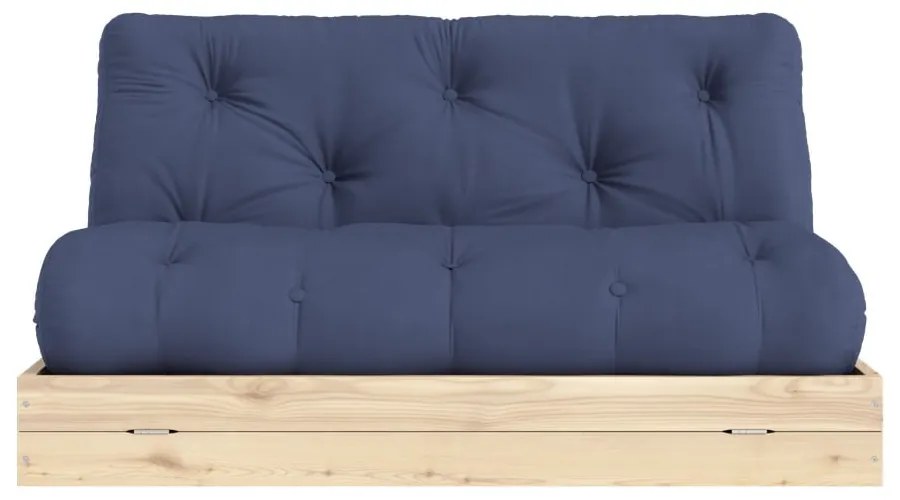 Tmavomodrá rozkladacia pohovka 145 cm Flip – Karup Design