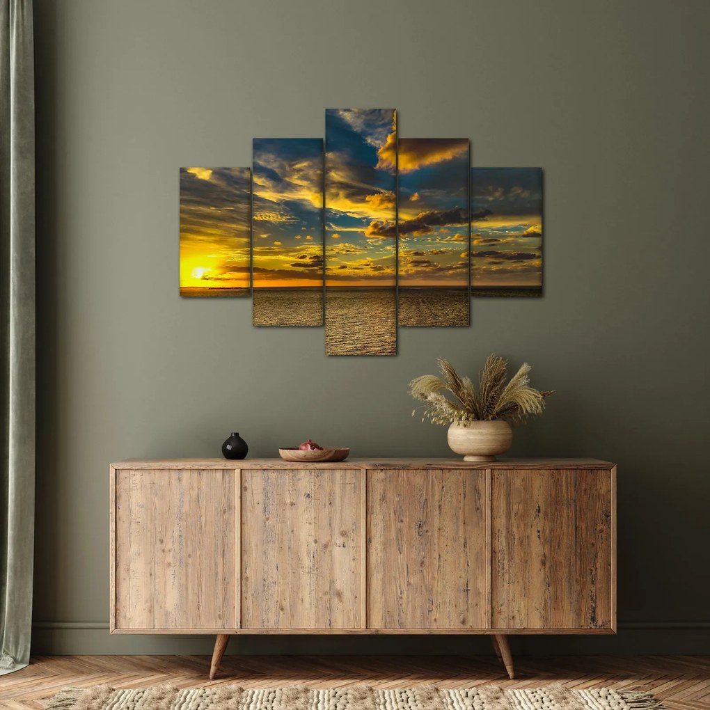 Západ slnka na mori (150x105 cm)