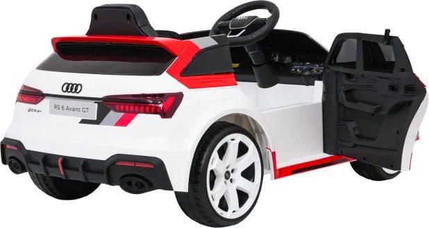 Elektrické autíčko Audi RS6 Avant GT biele