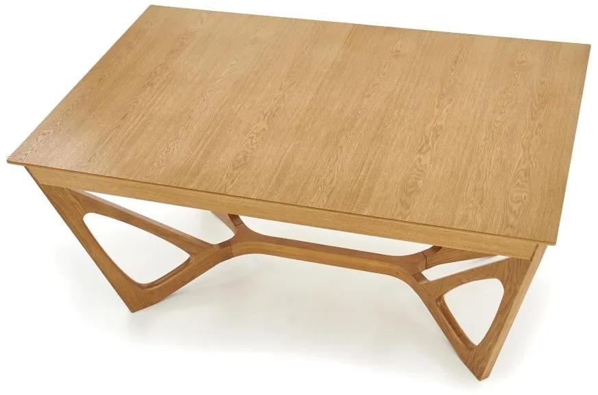 Jedálenský rozkladací stôl WENANTY 160-240, medový dub
