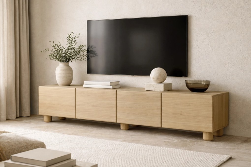 TV stolík Arlo 200 cm - dub vicenza
