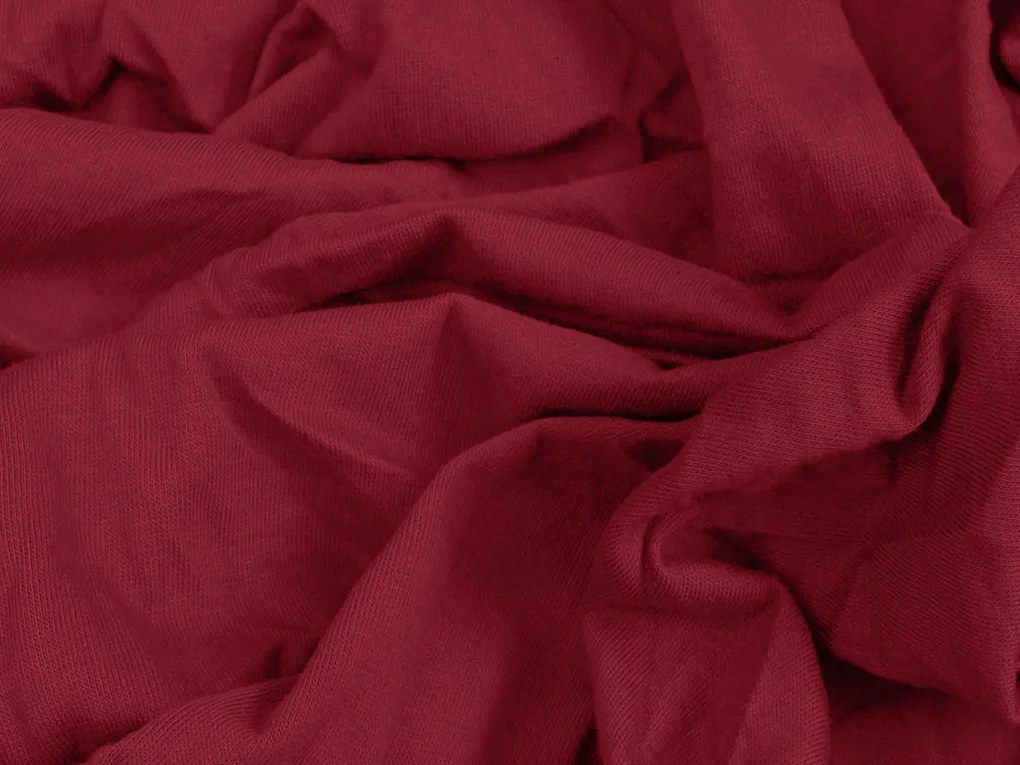 Jersey plachta vínová 180 x 200 cm