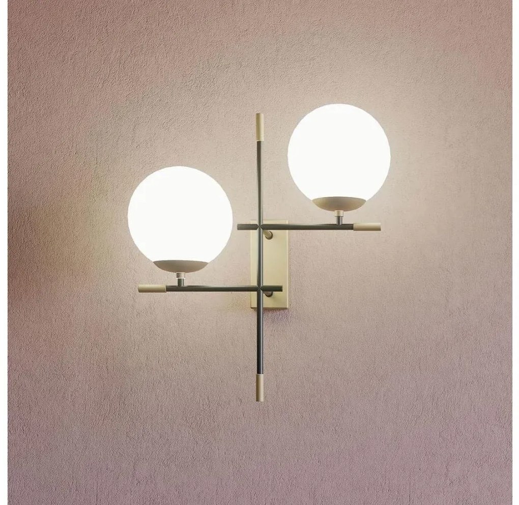 Redo 01-2946 - Nástenné svietidlo ESSENTIAL 2xE14/28W/230V