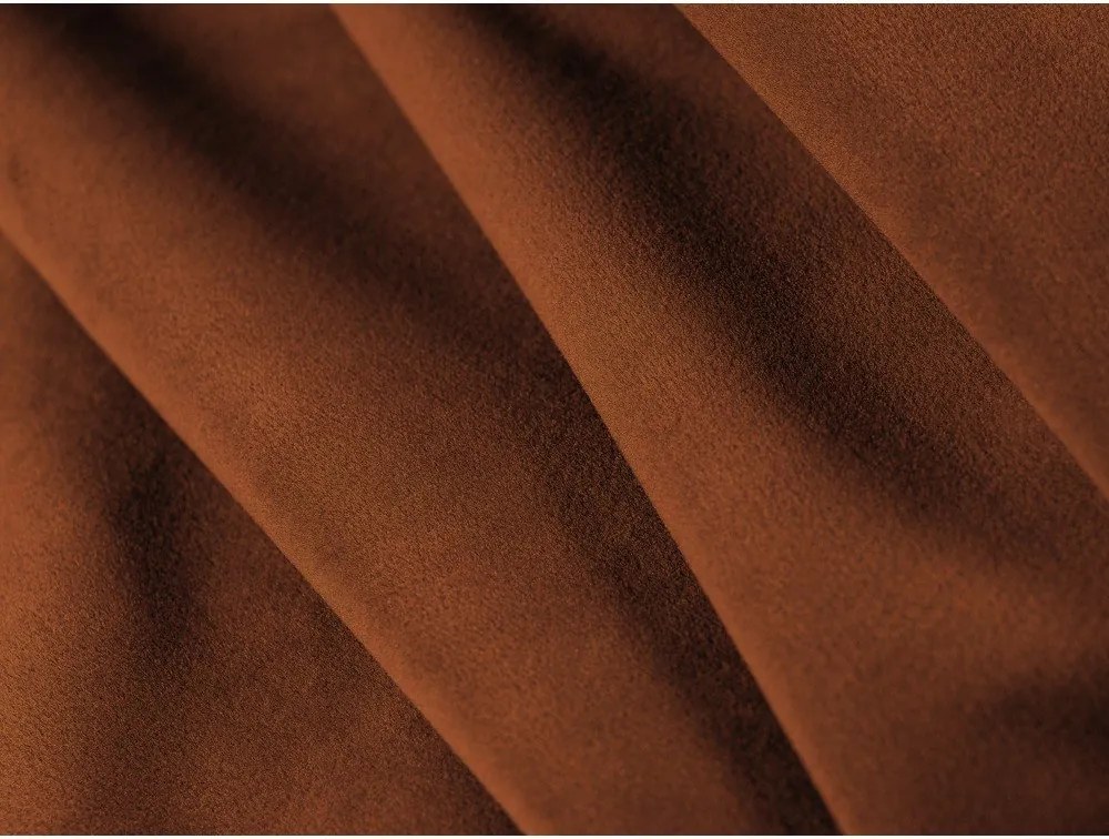 Oranžová rohová pohovka (ľavý roh) Lupine – Micadoni Home