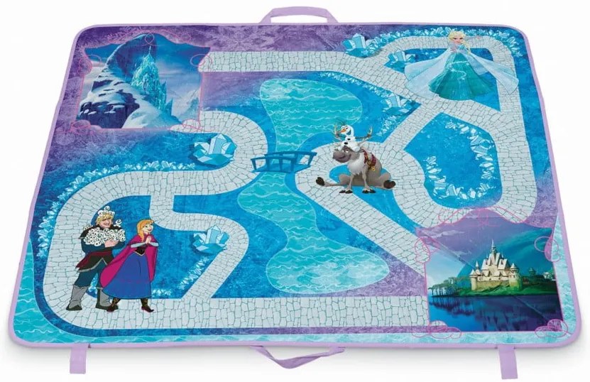 Rozkladací úložný box s hracou podložkou Domopak Frozen