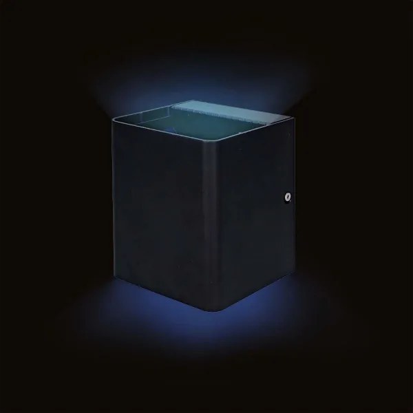 Nedis ZBLOW10RGBW - LED RGBW stmievateľné vonkajšie svietidlo LED/12W/230V IP65 Wi-Fi Tuya čierne