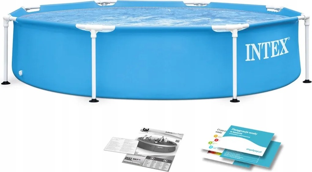 Záhradný bazén s konštrukciou 244 x 51 cm 5v1 Intex 28205 Intex