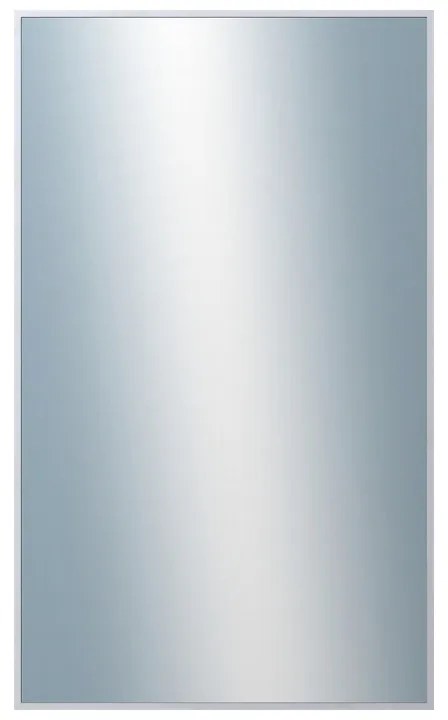 DANTIK - Zrkadlo v rámu, rozmer s rámom 60x100 cm z lišty Hliník strieborná (7003004)