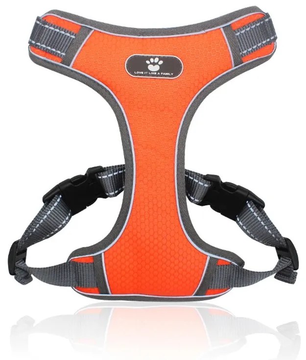 Postroj pre psov Astro XL oranžový