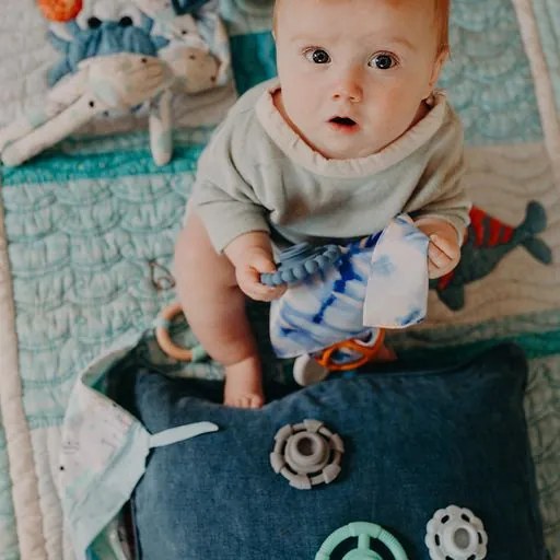 Skladacia pyramída s hryzadielkami, oceán