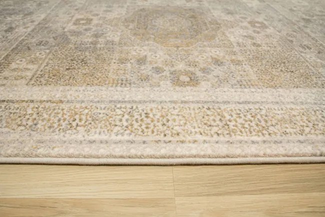 Koberec Dywilan Moon Mamluk Silver Ornament sivý