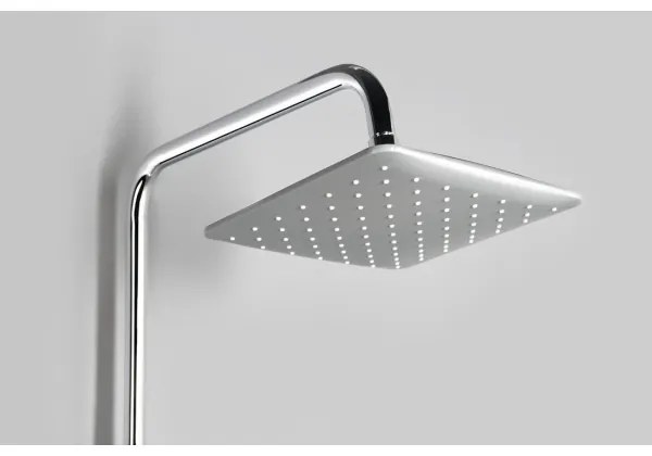 Aqualine - Sprchová sada s batériou FACTOR lesklý chróm