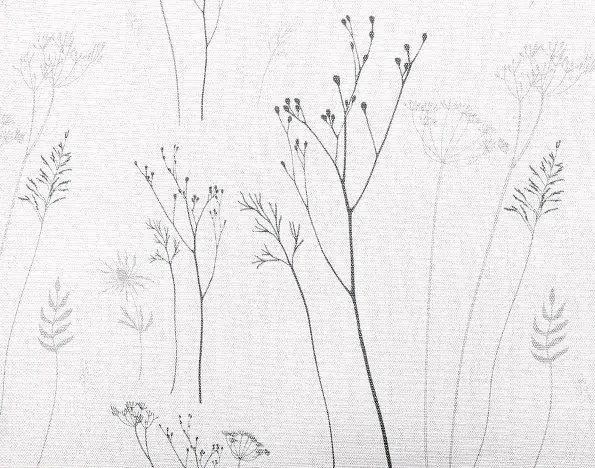 Dekoračný vankúš Lúčne kvety 45x45 cm, krémový