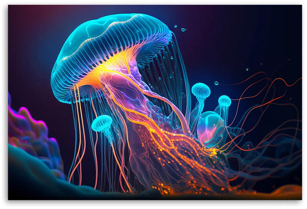 Gario Obraz na plátne Majestátna medúza Rozmery: 60 x 40 cm