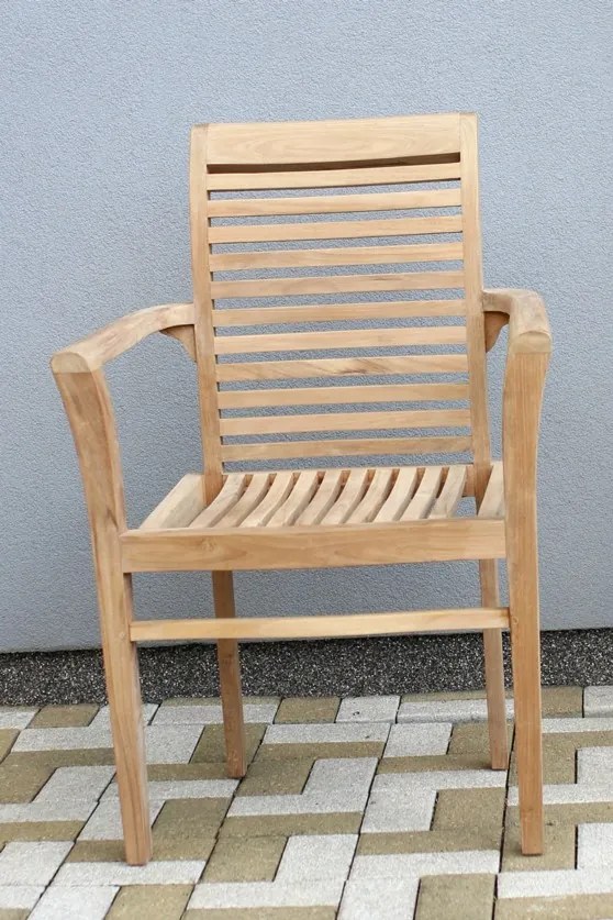 InternetovaZahrada Záhradné teakové kreslo